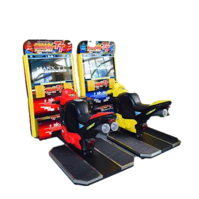 China Threeplus TT Coin Operated Manx Motor Racing Simulator Racing Game Machine For Sale W2350*D2050*H2100 for sale