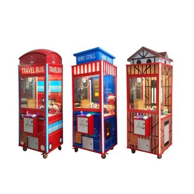 China Coin Operated Game Mini House Claw Machine Plush Toy Crane Baby Claw Vending Machine High Returns for sale