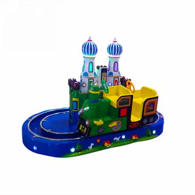 China Turn On Machine Threeplus Children Ride On Toys Train Amusement Park Track Train For Sale for sale