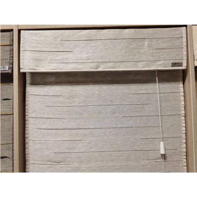 China Blackout Curtain Natural Linen Woven Shade For Bedroom Living Room Style French Window for sale