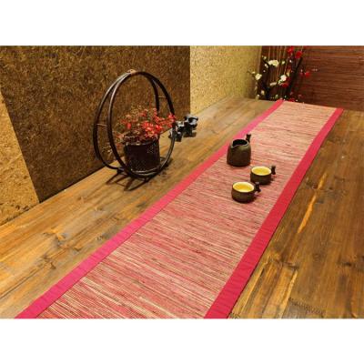 China Other Custom Beautiful Chinese Style Dining Table Mat Jute Table Runner Jute Table Mat for sale