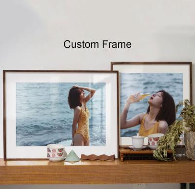 China Abstract 2022 High Quality Wholesale Custom Made to Display Pictures Without Mat Picture Photo Frame for sale