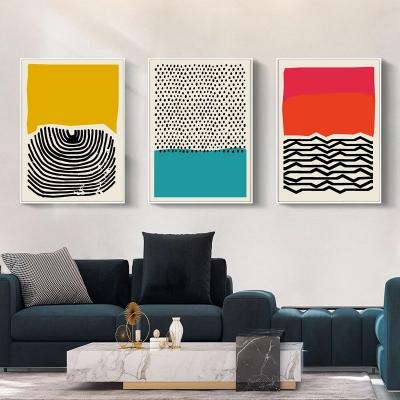 China Abstract Home Decoration Paintings Modern Multicolored Abstract Picture Painting Nordic Wall Art Canvas Painting for sale