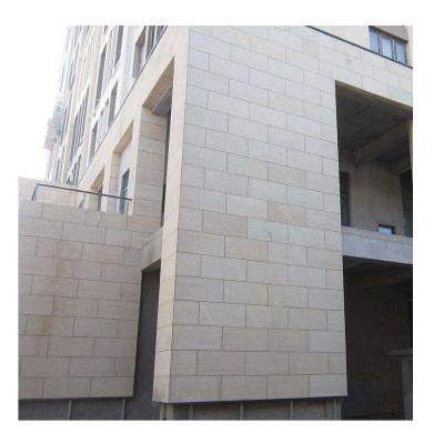 China Factory Supply Outdoor Curtain Wall Stone Curtain Wall Stone Cladding White Cladding Panels Exterior Wall Stone for sale