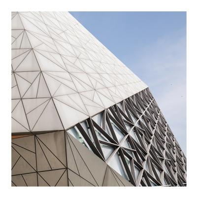 China Curtain Wall Good Selling Products Decorative Perforated Curtain Wall Facade Profiles Thermal Aluminum Glass Curtain Wall for sale