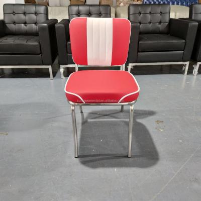 China Cheap Wholesale Modern Stainless Restaurant Furniture / Metal Restaurant Chair for sale