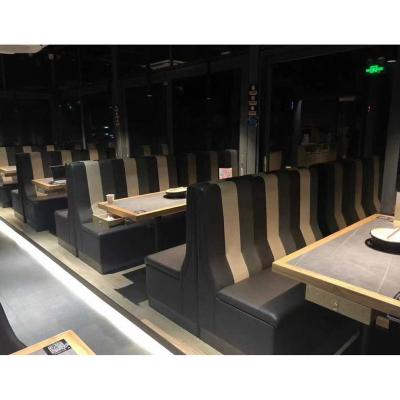 China Modern Dining Restaurant Sets Used Restaurant Furniture Customized Seating Restaurant Sofa Booth With Table for sale