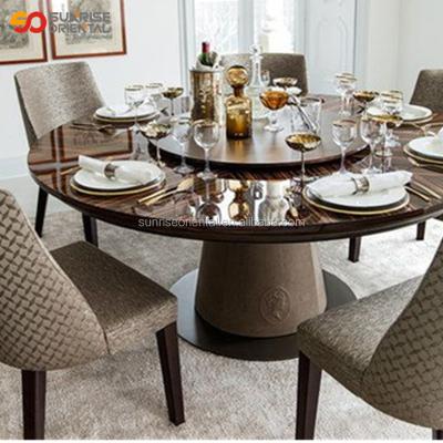 China Antique elegant dining table and chair dining table set modern furniture for sale