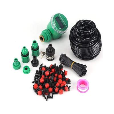 China Eco-Friendly Plastic Plastic Automatic Garden Greenhouse Drip Set Plant Irrigation Water Drip Hose Growing Kit for sale