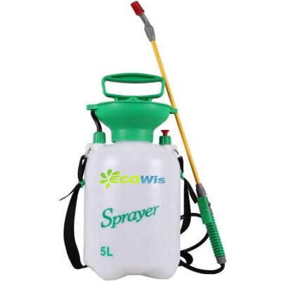 China PE+PP (fiberglass pole) tank plastic outdoor portable pressure garden sprayer 5L for sale