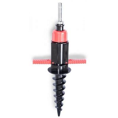 China Outdoor Garden Easy Screw In Ground Drill For Sunshades Garden for sale