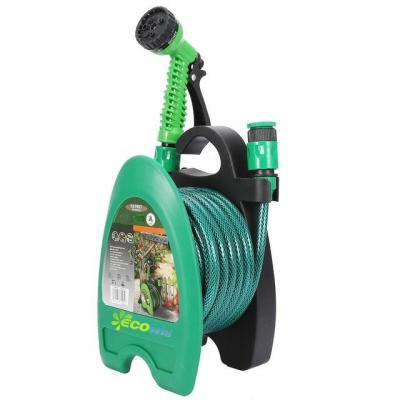 China Adjustable Garden Hose Reel Cart with Stand Set, Wall Mounted Garden Hose Hanger for sale