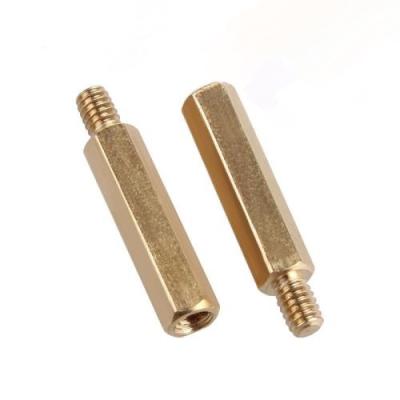 중국 High Precision Computer Female Male Connectors Brass Studs 판매용