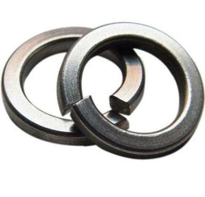 China Din 127 Lock Washers Double Coil Spring Washer Inch Elastic Washer for sale