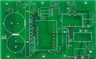 China 1.6 MM Fr4 High TG170 PCB Board, Security Lcd Display PCB Practice Board, 1oz Copper Green Solder Mask for sale