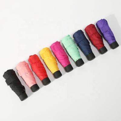 China Contemporary Foldable Movable Mini Umbrella Windproof Ribs Plastic Handle Promotion / Custom Suppliers for sale