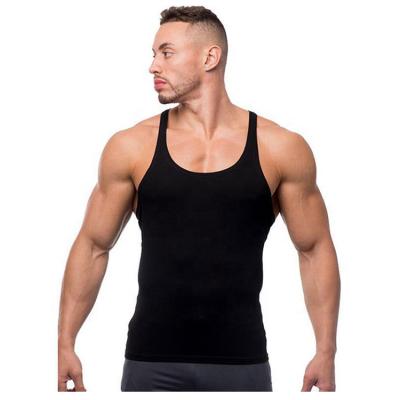 China Wholesale Sustainable Mens Gym Sports Invest Muscle Slim Fit Tank Tops For Gym Wear for sale