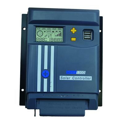 China Solar MPPT Charge Controller 10A 20A 30A 40A Solar Panel MPPT LCD Display With WIFI 12V/24V Auto Battery Regulator Dual USB for sale