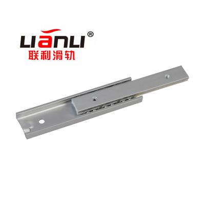 China 16mm Width Aluminum Alloy Traditional Slide Rail Two Piece Slide Rail for sale