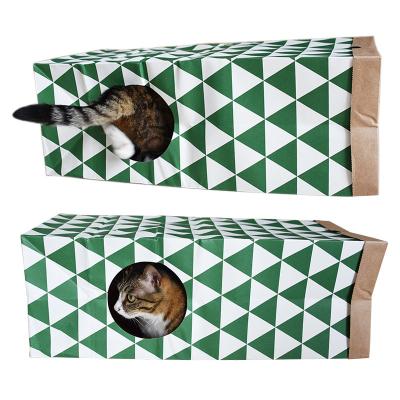 China New High Quality Cats Factory Price Felt Cardboard Cat House Light Weight Cats Paper for sale