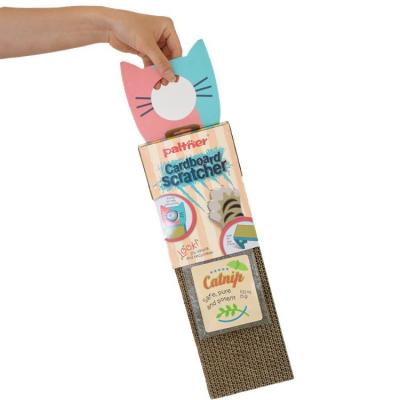 China Horizontal Cats Cartoon Toy Exercise Toy Cat Scratch Board / Vertical Cats Scratching Board for sale