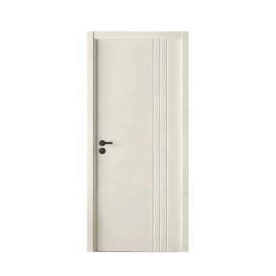 China Modern high quality modern composite door melamine paint wood interior doors for sale