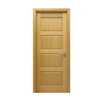 China Modern Chinese Solid Wood Doors Wooden Frame Bedroom Inside Door Solid Wood for sale