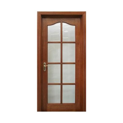 China Modern White Contemporary Interior Door Old Wooden Doors Teak Wood Design (Painted Bedroom Doors for sale