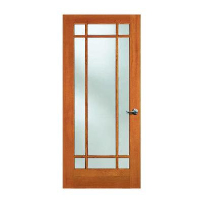 China Modern White Contemporary Solid Wood Doors Interior Door Old Teak Wood Design (Painted Bedroom Doors for sale