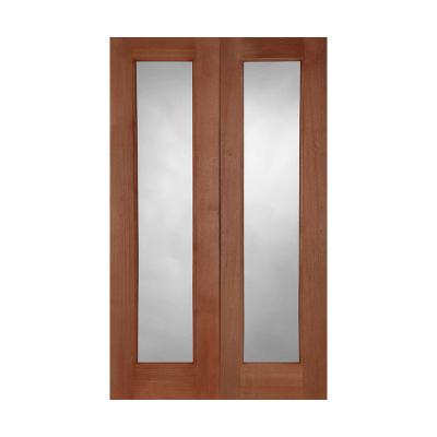 China Interior Door Modern Contemporary Solid Wood Doors KQFP-2 Old Wood Teak Design (Painted Bedroom Doors for sale