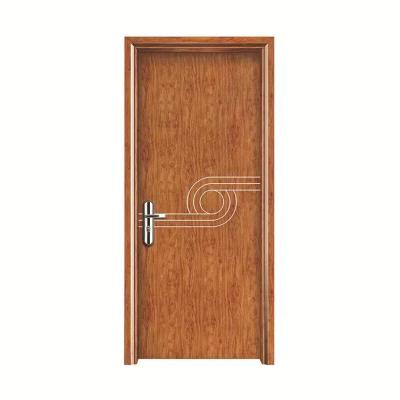 China Modern Swing Opening Paint Door Interior Wood Veneer Door Solid Wood Solid Doors for sale