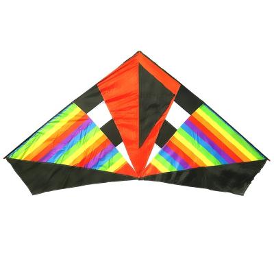 China China kite factory polyester large rainbow delta kite for sale