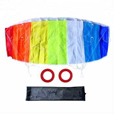 China Entertainment Kite Rainbow Double Line Inflatable Kite for sale