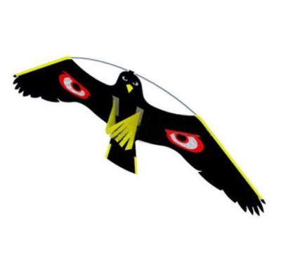 China Scary Agriculture Bird Eagle Kites Black Color For Sale for sale