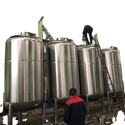 China Hotels Customized Stainless Steel Vertical / Horizontal Storage Water Tank for sale