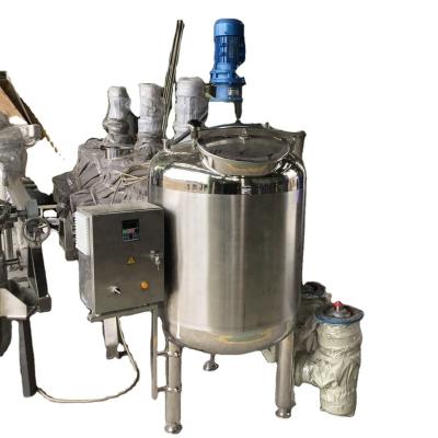 China Factory Customized Food Grade Stainless Steel Mixing Tank With Transmission for sale