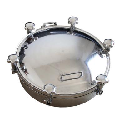 China Pharmaceutical. Food. Dairy. Liquid equipment. Beer. stainless steel round shape pressure sanitary manhole cover etc. for sale