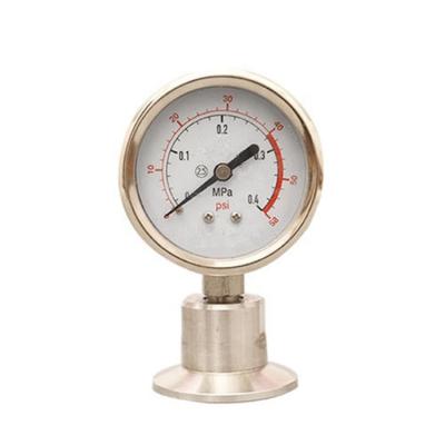 China Middle contact part: SS316 stainless steel diaphragm connection type digital pressure gauge for sale