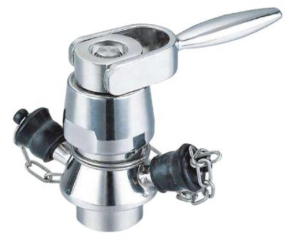 China General Sanitary Stainless Steel Tri Clamp Aseptic Sample Valve for sale