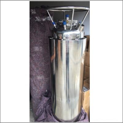 China Stainless Steel Hygienic Recovery Tube Immersion Extractor Closed Loop 30LB Solvent Solvent Storage Tank for sale