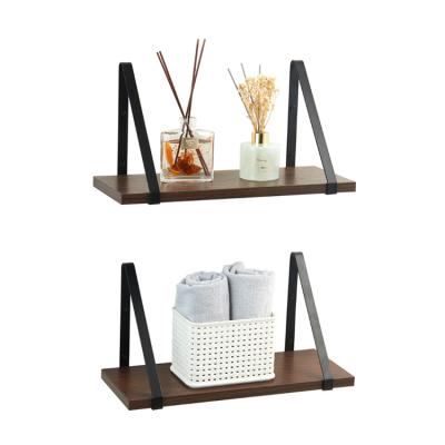 China (Size) 2 Tier Adjustable Luxury Wall Shelves Set Decorative Wall Display Stand for sale