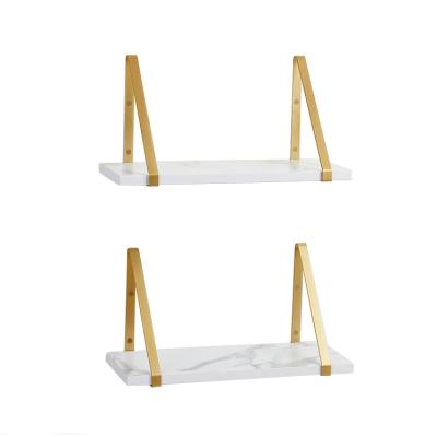 China (Size)Adjustable Home Deco Wall Shelves Wall Mounted Floating Bookshelves 2 Shelves Set for sale