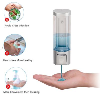 China Wall Mounted Manual Foam Soap Dispenser Hand Gel Washroom Liquid Soap Dispenser for sale