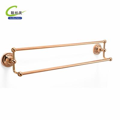 China High Quality Fashion New Products 304 Stainless Steel Wire + Brass Hardware Hotel Towel Bar Holder for sale