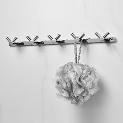 China Wholesale Modern 5 Hook Robe And Coat Hanger Hooks For Bathroom for sale