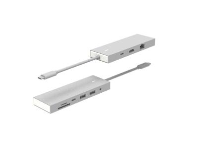 Китай Type C To Usb 3.0 Adapter Usb C Hub 9 в 1 стыковочной станции 4K HDMI PD Data 6 портов Type C Usb Hub продается