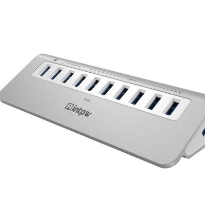 China Hdmi Tipo C a USB 3.0 Hub 11 puertos USB A Hub Puerto múltiple para portátiles de juegos con Windows en venta