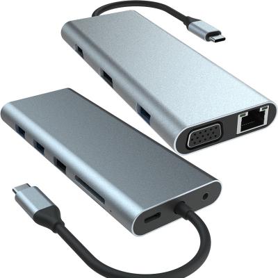 China Macbook Pro USB-A Adapter Hdmi Usb C With Plug And Play 5V/1A Power Output for sale