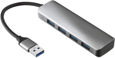 China USB 3.0 to 6 Port USB Hub and 1000Mbps Ethernet Adapter for Male-Female Compatibility for sale