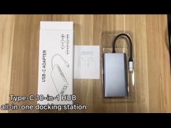 7 in 1 Type-C Hub 4K for HDMI Multiport Dock Station